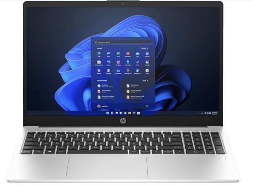 HP 255 G10 Laptop, AMD Ryzen 3 7330U, 16GB RAM, 512GB SSD, Windows 11 Home, 15.6" Full HD, Spanish Keyboard, Silver