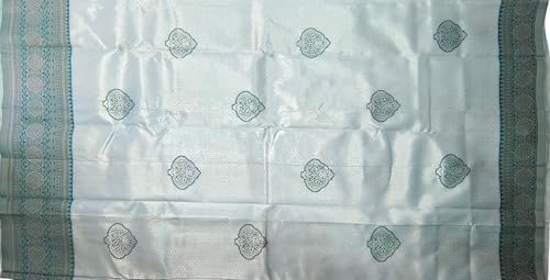 SREE KUMARAN Women's Kanchipuram Kubera Silk Pure Pattu Sarees With Blouse (VSK325-11)