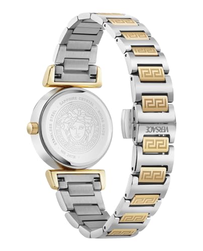 Versace Mini Vanity 27 mm Silver Women Analog Watch- VEGFA0525