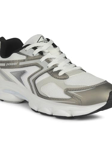 Power Women Sports Lace Up Shoes - White (6Uk)