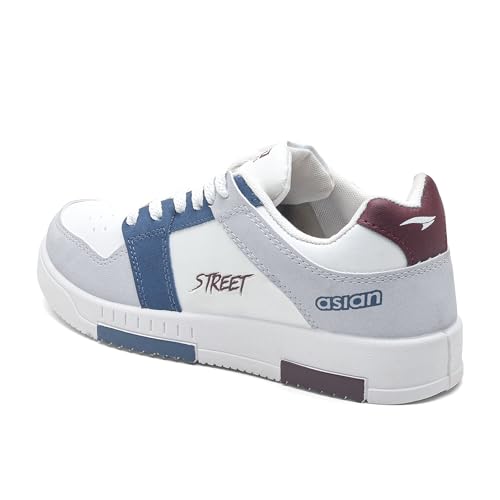 ASIAN Men's TARZAN-04 Casual Sneaker Shoes with Synthetic Upper Lightweight Comfortable Mid Top Sneaker Shoes for Men's & Boy's