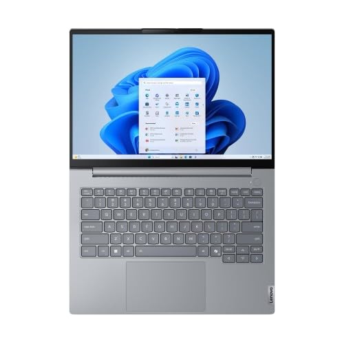 Lenovo ThinkBook 14, Intel Core 5 210H, 16GB RAM, 512GB SSD, WUXGA IPS 14” (35.56cm), Windows 11 Home, Office 2024, Arctic Grey, 1.36Kg, 21UYA04VIG, Fingerprint, Backlit, 400 Nits, 1Y Warranty, Laptop