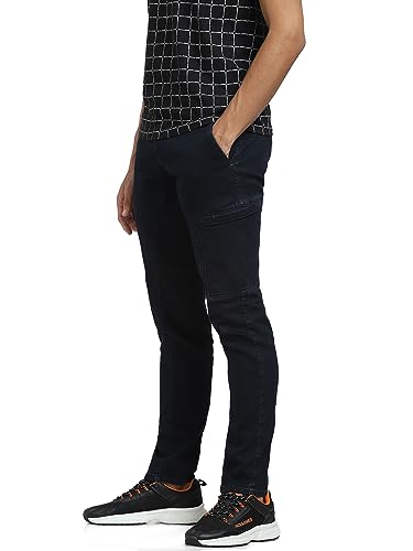 JACK & JONES Regular Fit Jeans (12245610_Dark Blue Denim_36/34)