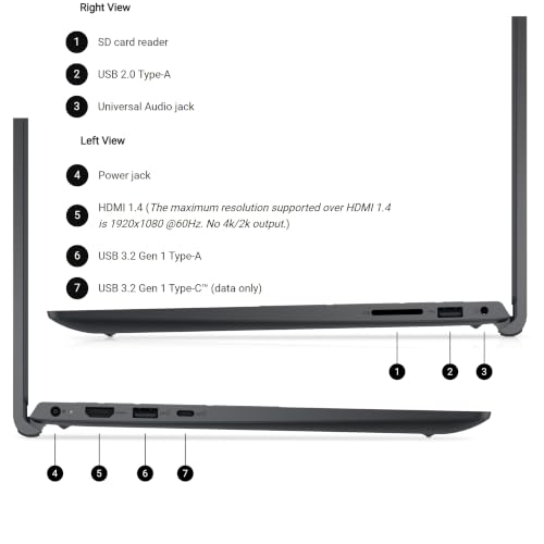 Dell Premium 15.6" Business Laptop, Intel Core i7-1355U, 32GB DDR5 1TB SSD