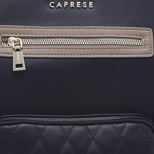 Caprese Roberta Tote Bag for Women (Large, Black)