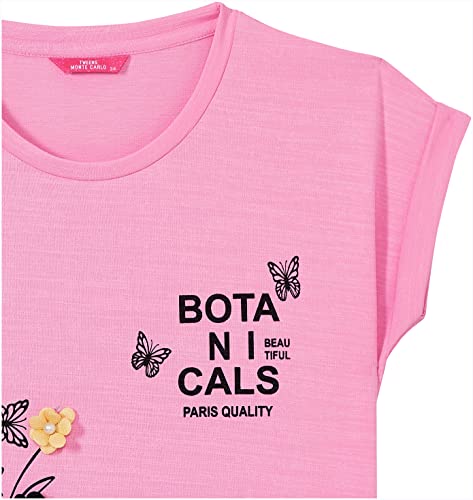 Monte Carlo Girl's Regular T-Shirt (522056265-1_Multicolor 5-6 Years)