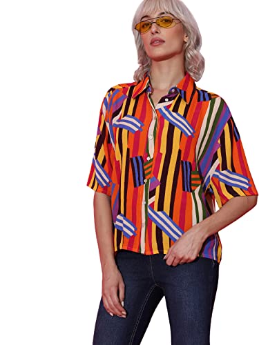 ONLY Over-Sized Fit Shirt (15317886_Scarlet Ibis_42)