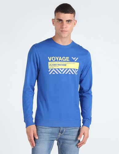 Graphic Print Cotton Sweatshirt