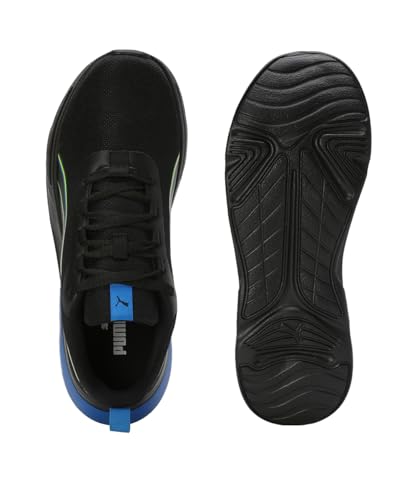 PUMA | StrideX Men's Sneakers | Black-Pro Green-Racing Blue | 11UK