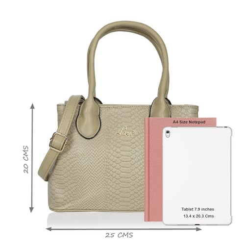 Lavie Women's Ficus Small Satchel Handbag for Women | Satchel Bag for Work | Ladies purse | Stylish Shoulder Bag | Gift For Women