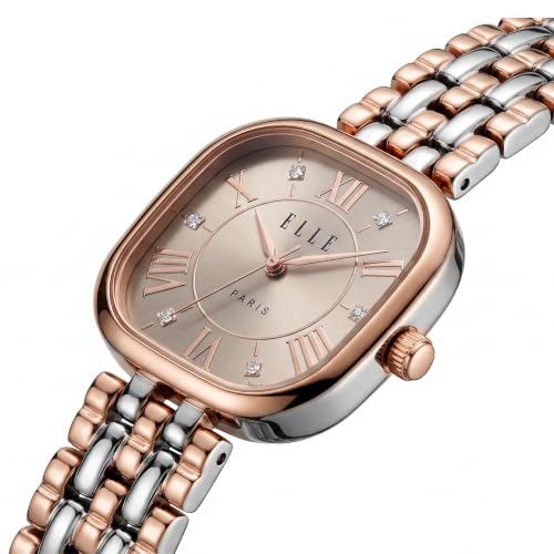 ELLE Women's Watch Cherie Grey Square Dial EL-CH-Gry