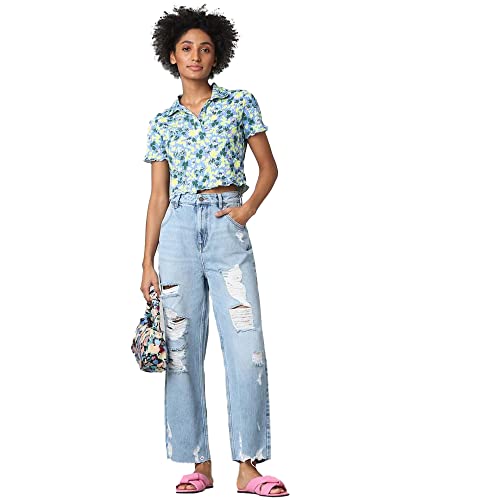ONLY Regular Fit Jeans(242288701_Light Blue Denim_31)