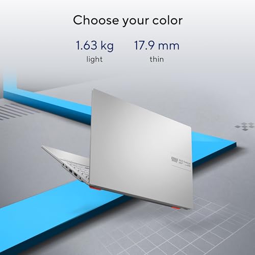 ASUS Vivobook Go 15 (2026), AMD Ryzen 3 30 Processor,AMD Radeon iGPU,8GB RAM,512GB SSD,FHD,15.6"(39.6 cm),Windows 11,M365 Basic(1Y),Office 2024,Cool Silver,1.63 Kg,E1504FA-BQ2111WS,Thin & Light Laptop