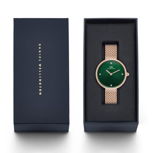 Daniel Wellington Round 30mm Green Dial Analog Women Watch - DW0DL2701