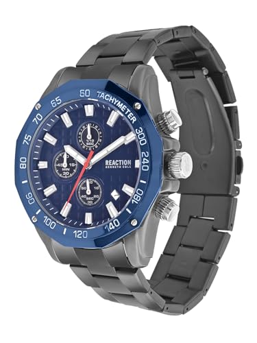 Kenneth Cole Reaction Chronograph Blue Dial Watch for Men - KRWGI0070706