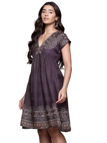 Aarke Ritu Kumar Navy Eithen Short Dress