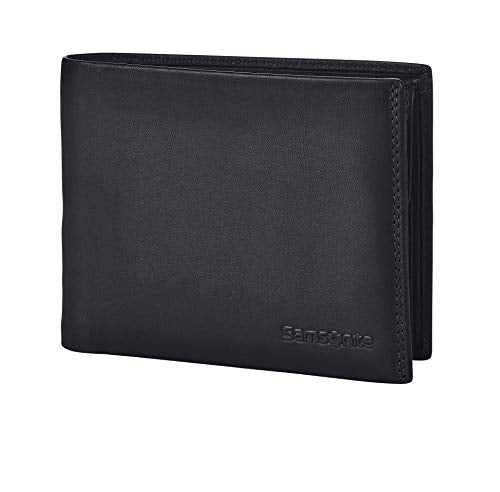 Samsonite Men's Travel Accessories Wallet, Noir (Black), 12.2 x 1.5 x 9.7 cm, Travel Accessories Wallet