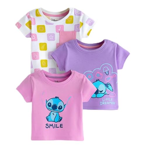 Hopscotch 3-Pack Lilo & Stitch T-shirts (6-9 Months)