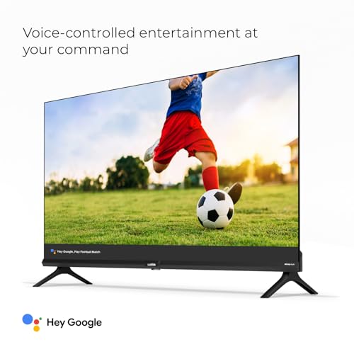 Wobble 109 cm (43 inches) UD Series 4K Ultra HD Smart LED Google TV WB43GTAW9602UDFL (Black)