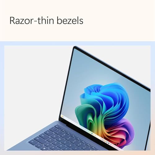 Microsoft Laptop Surface (2024), Windows 11 Copilot+ PC, 13.8 Inch Touchscreen Display, Snapdragon X Plus (12 Core), 16GB RAM, 256GB SSD Memory, Sapphire