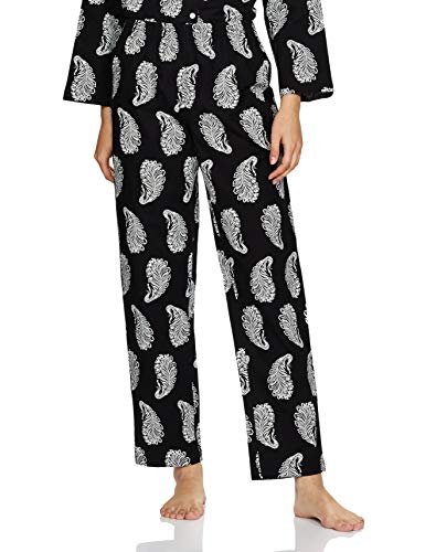 Longies Women's Rayon Printed Night Suit Pack of 2 (LGWSBPSG007_Navi_S)