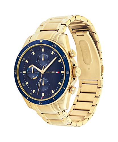 Tommy Hilfiger Navy Dial Round Shaped Sport Men Watch_TH1791834W