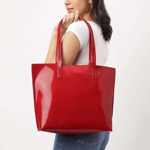 Fastrack Luscious Red Party Tote Bag for Women