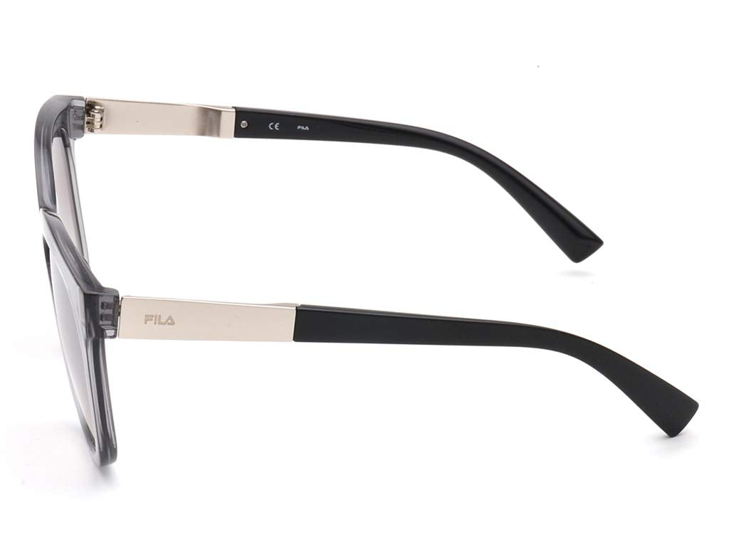 FILA 100% UV protected sunglasses for Women | Size- Medium | Shape- Square | Model- SF9196K54885WSG (Silver)
