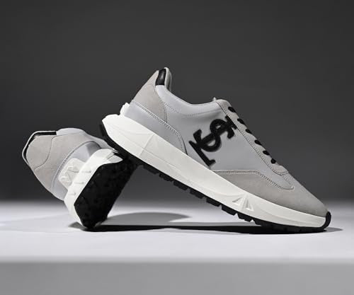 LOUIS STITCH Dutch Grey Sneaker for Men | Comfortable & Durable Sneaker | LSP-SNK-NBL-GY | UK-10