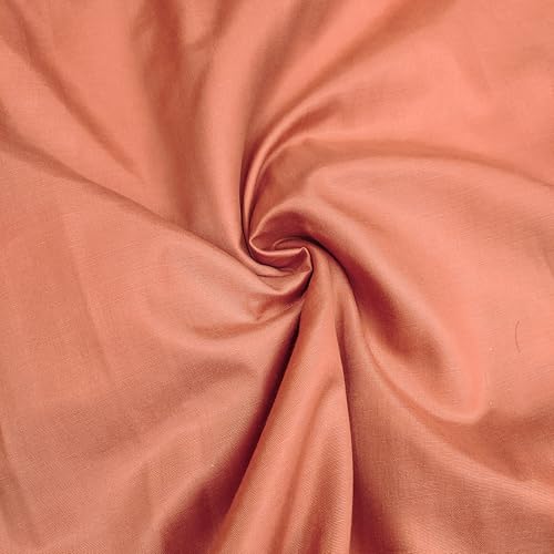 MANVAA Women'S Peach Unstitched Heavy Thread Sequence Embroidery And Fancy Border With Embroidered Dupatta Golden Cursh Dress Material (MSMFC11487D)