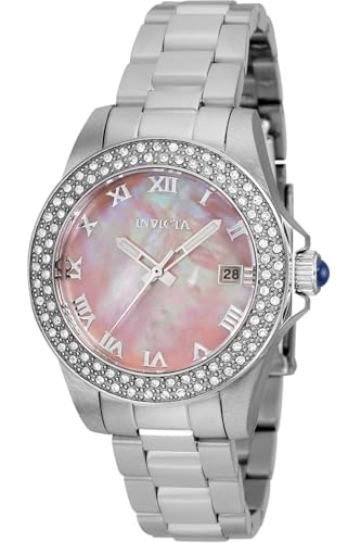 Invicta Angel Quartz Caliber PC32A Movement Pink Dial Analog Watch for - Women 36070