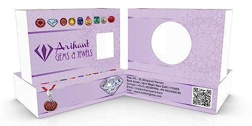 Arihant Gems & Jewels® Turquoise (Firoza) Silver Sterling (925 Silver) Ring – Available in 12.25 Ratti| Astrological Gemstone | Positive Effects | Unisex Design for Men & Women