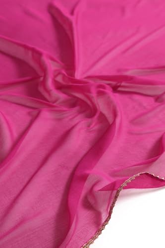 Soch Women's Crepe Salwar Suit Set (OWA5CD22210_Fuchsia