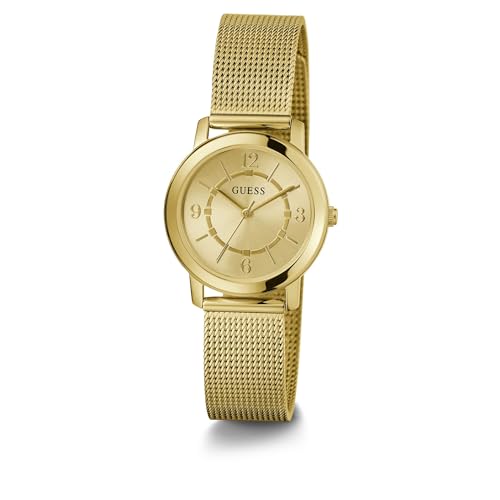 GUESS Analog Gold Dial Women's Watch-GW0666L2