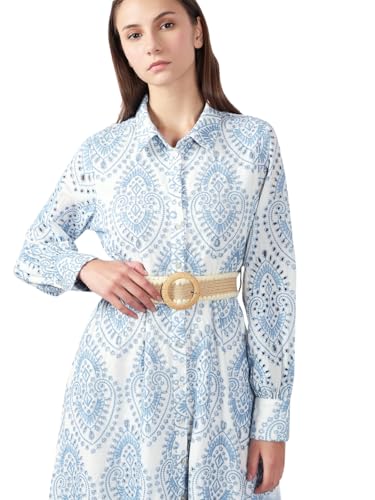 Vero Moda Women's Fit and Flare White Dress