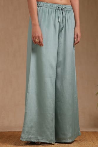 Soch Women's Polyester Salwar Suit (OWS5CD21895_Sea Green