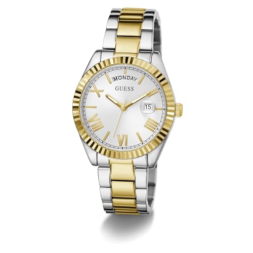 GUESS Analog White Dial Women's Watch-GW0308L6