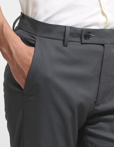 Arrow Men's Heathered Jackson Super Slim Fit Trousers
