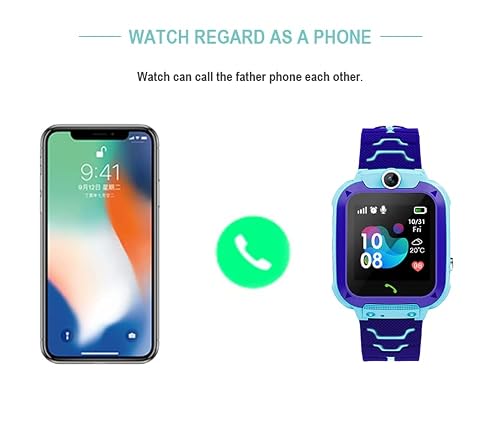 WEARFIT Champ 2G Kids Smart Watch, Blue