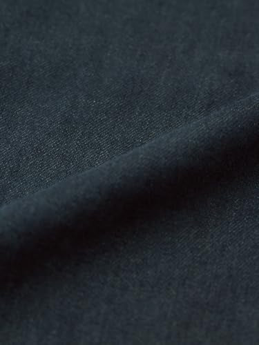 The Souled Store Baggy Fit Denim: Inkstone Men and Boys Zip Fly Charcoal Blue Solid Cotton Denim Contrast Stitching Comfortable Everyday Streetwear Straight Fit Jeans