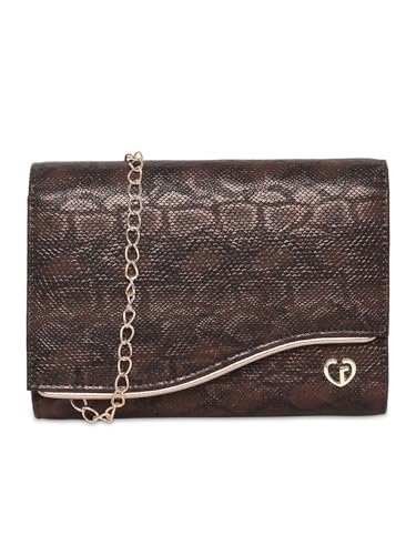 Caprese Merle Clutch Medium Brown