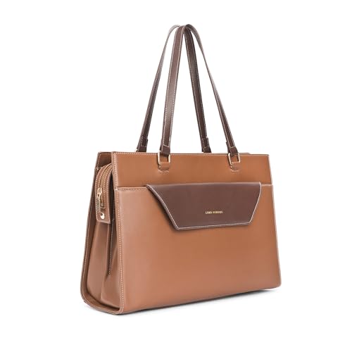 Lino Perros Monroe Sophisticated Tan Tote Bag