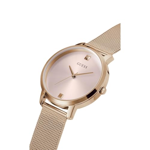 Guess Nova Round 40mm Pink Dial Analog Women Watch - GW0458L3