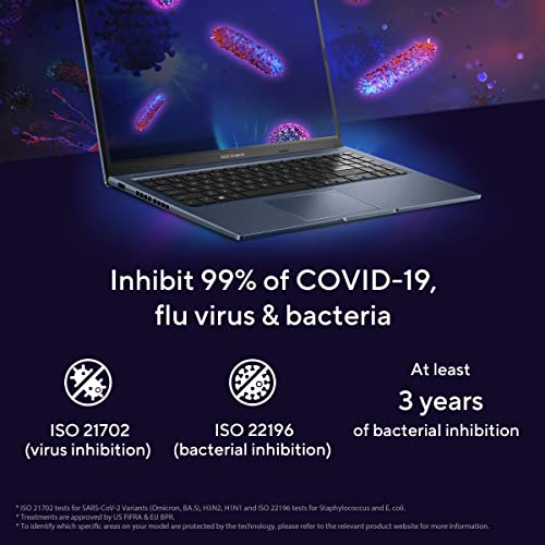 ASUS Vivobook 15, Intel Core i3 13th Gen 1315U, 16GB RAM, 512GB SSD, FHD 15.6", Touchscreen, Win11, Office Home 2024, M365 Basic (1Year)*, Quiet Blue, 1.7Kg, X1504VA-E83959WS, Intel UHD iGPU, Laptop