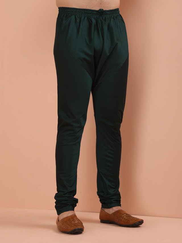 KISAH Men Grey Jacquard Kurta Indowestern Sherwani Churidar Set with Floral, 38