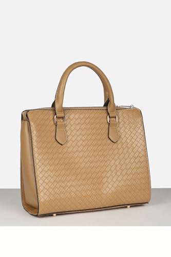 Allen Solly textured handheld bag with detachable strap