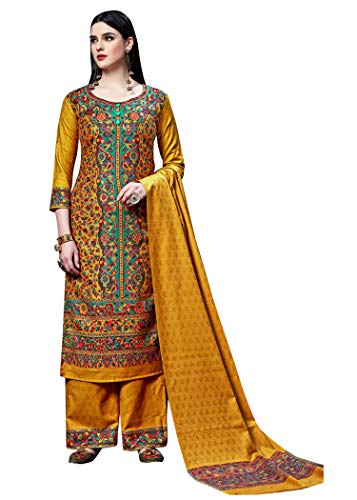 AFSA Winter Chic: Rayon Acro Wool Kurta and Palazzo Unstitched Dress Material Set for Women