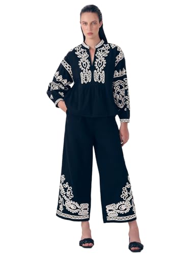 VERO MODA Women's Regular Fit T-Shirt (9007680-Jet Black_Jet