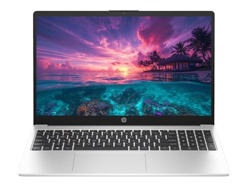 HP 15 (2026), AMD Ryzen 3 Quad Core 7335U - (8 GB DDR5/512GB SSD DOS (MS Office/Windows not Installed) Thin and Light Laptop/15.6" /Turbo Silver/1.5kg