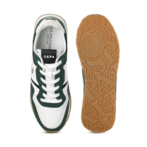 U.S. Polo Assn. Mens Orson 2.0 Sneakers - (UK8) (US9) (2FD25064D04) Green